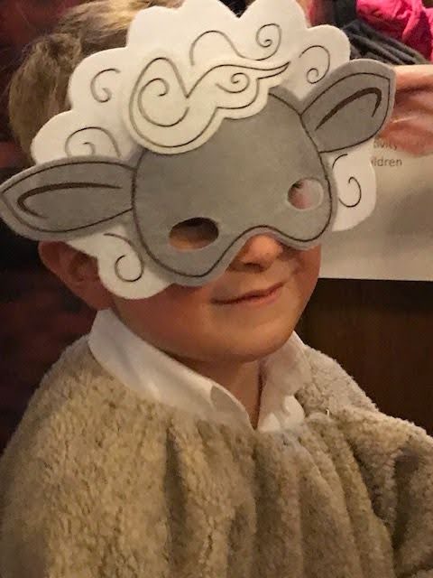 I don’t imagine many sheep making funny faces while being too shy to “baa” on that very first Christmas.