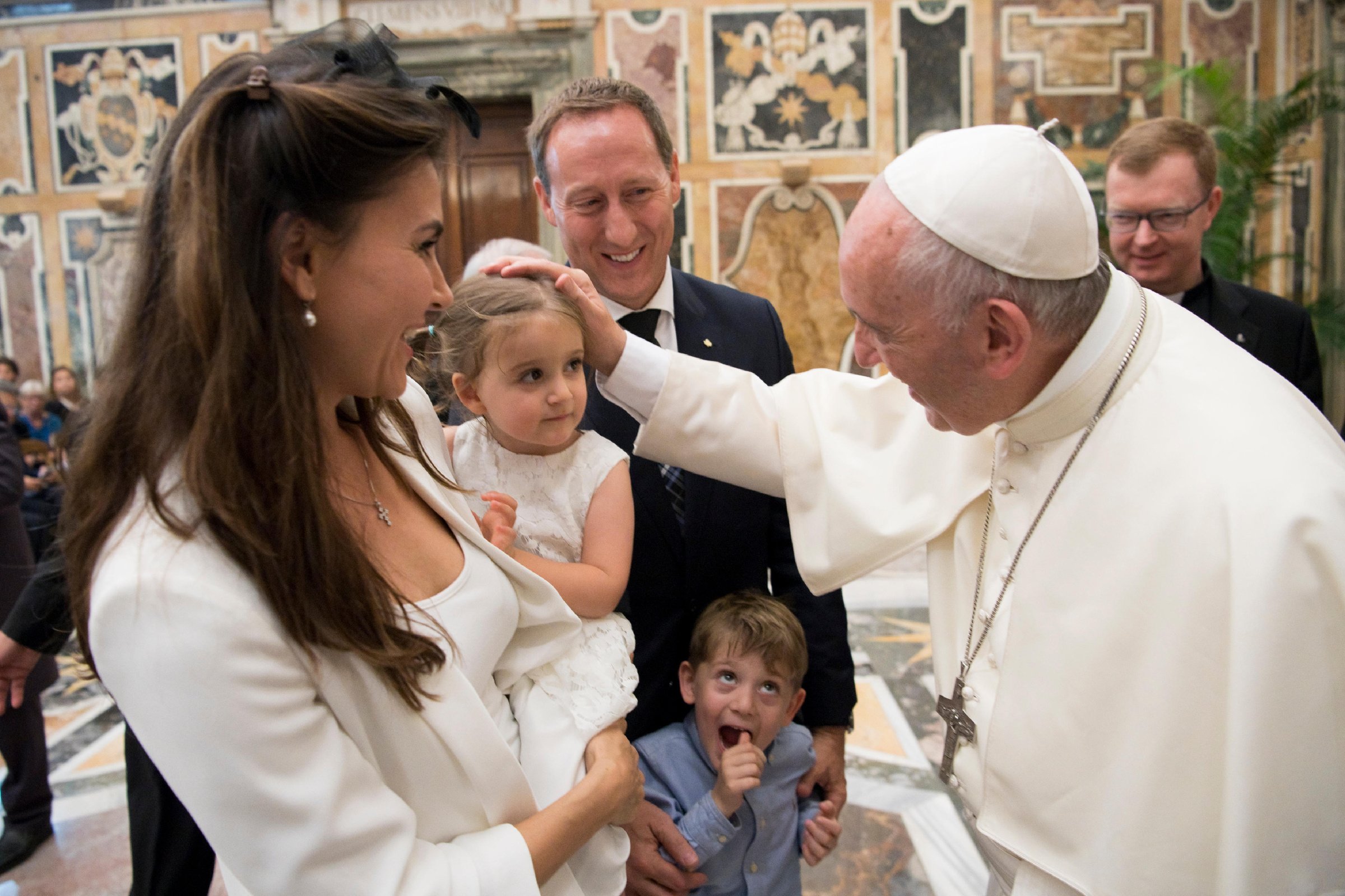 Image result for pope francis and family