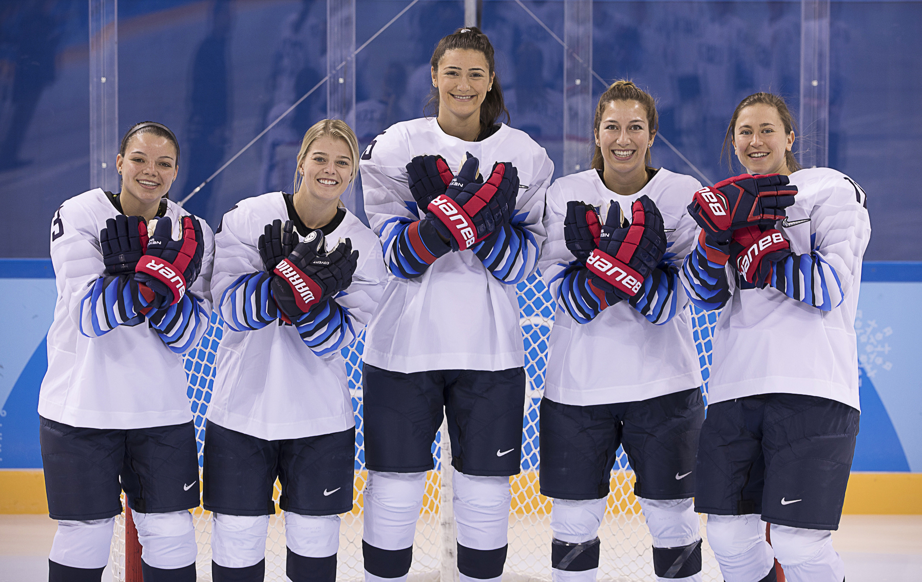 Cayla Barnes Of Team Usas Womens Hockey Team Shares Her Experience At