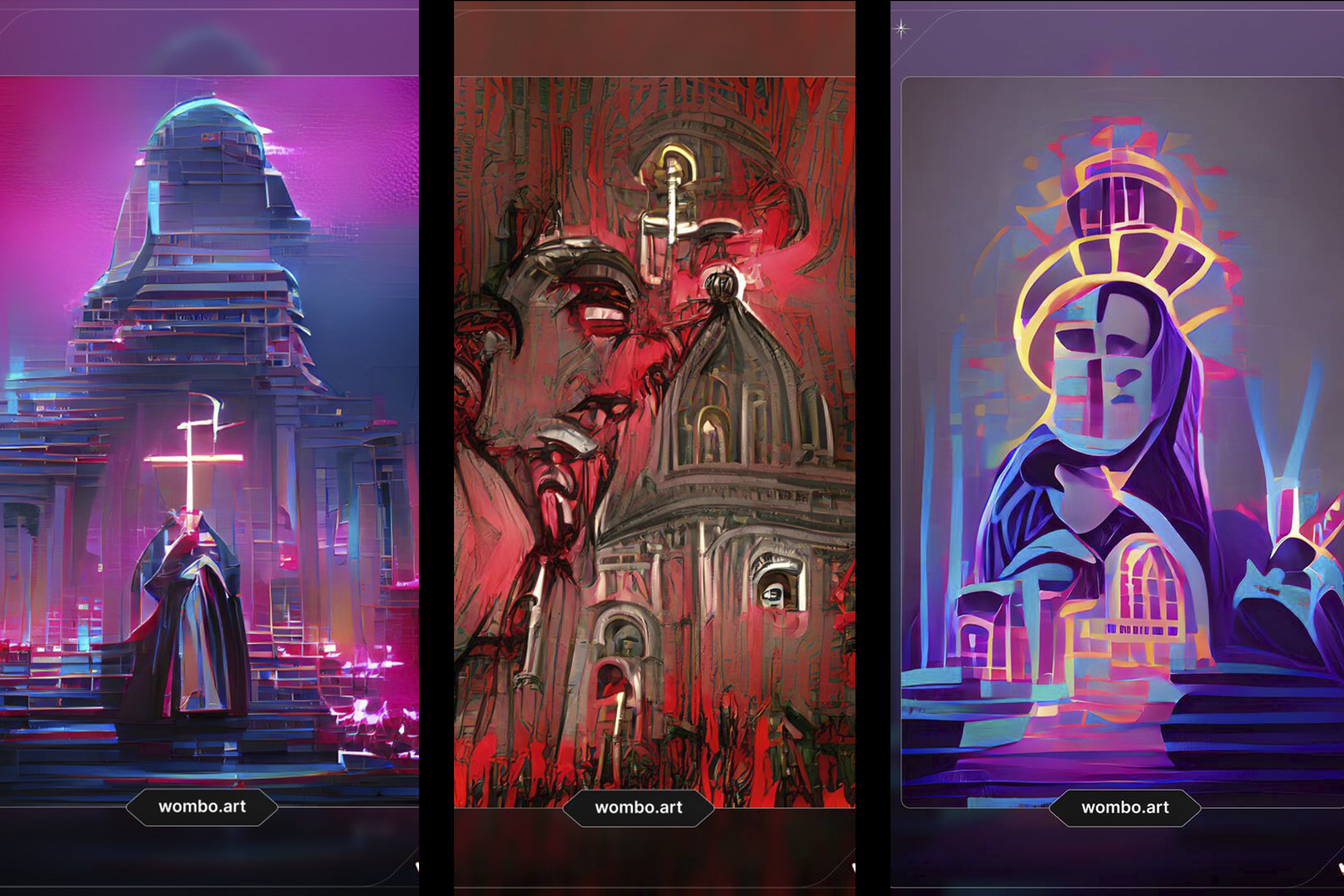 I asked an AI art generator to draw Catholicism in 20 different ways.  Here's what I learned. | America Magazine