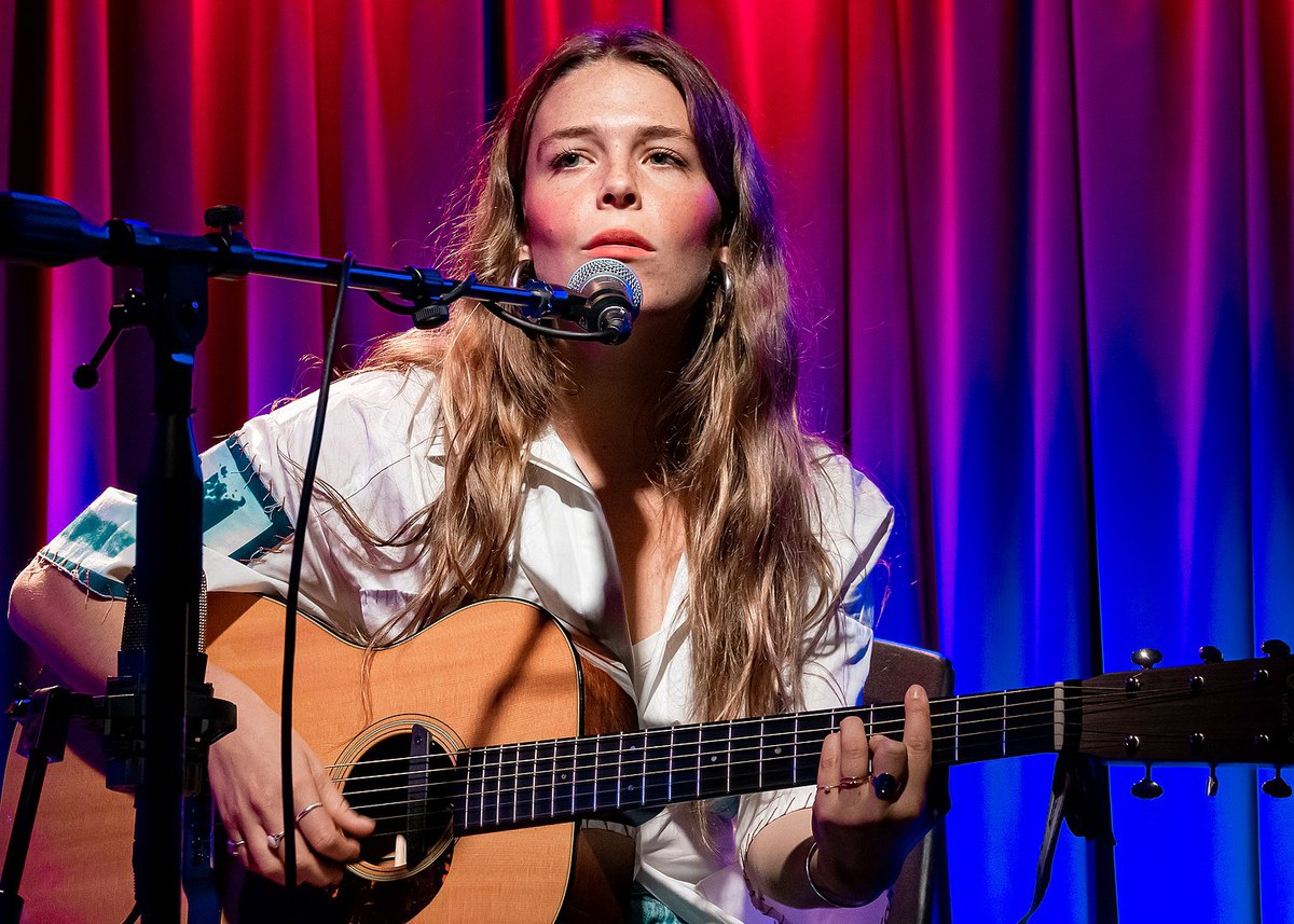 Maggie Rogers describes making music as a religious experience. It