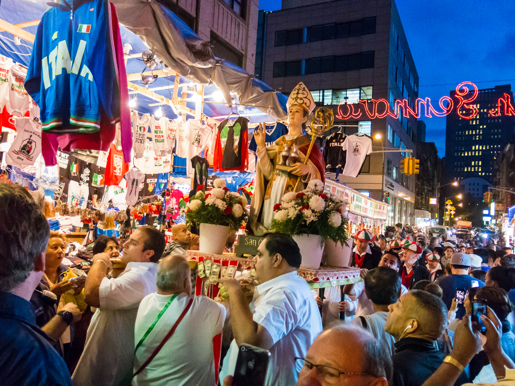 Can the Feast of San Gennaro hold on to its Catholic and Italian roots