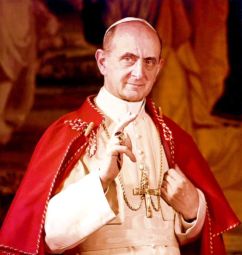 Αποτέλεσμα εικόνας για pope paul vi