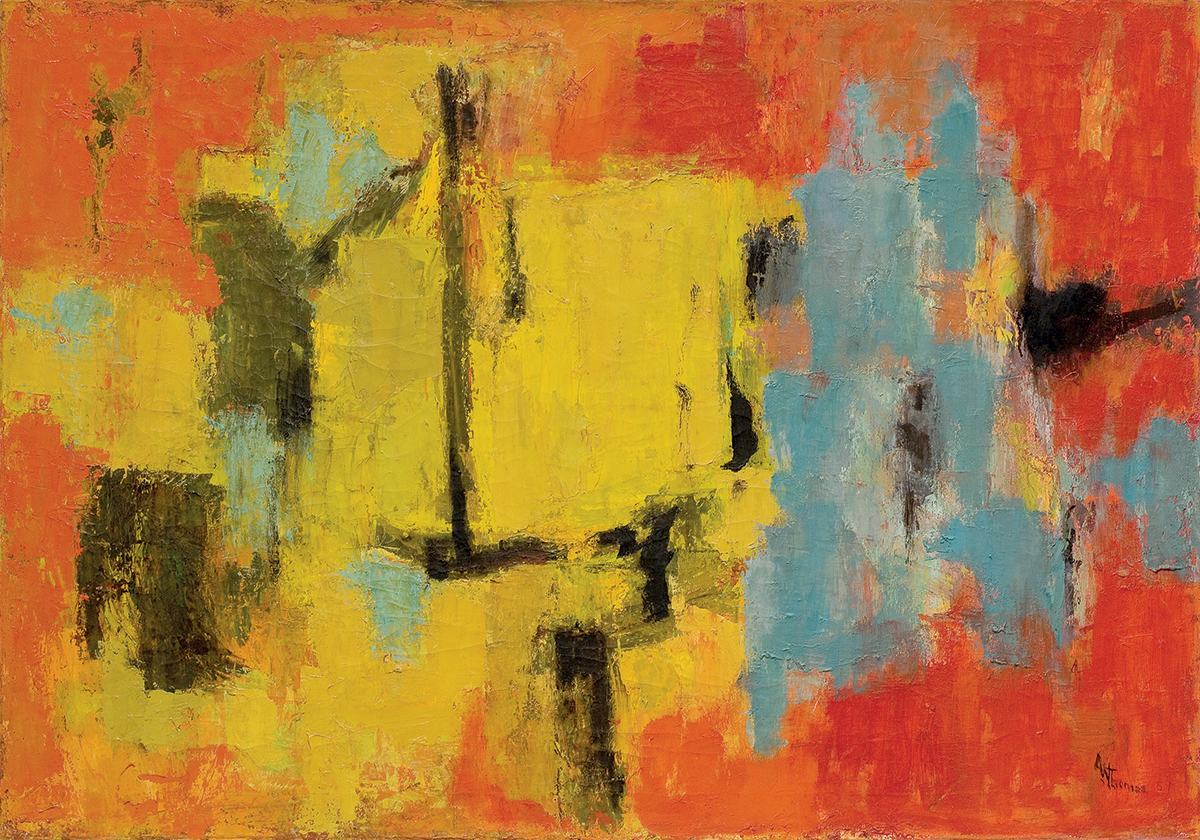 Alma Thomas: an abstract expressionist and black artist, who fiercely
