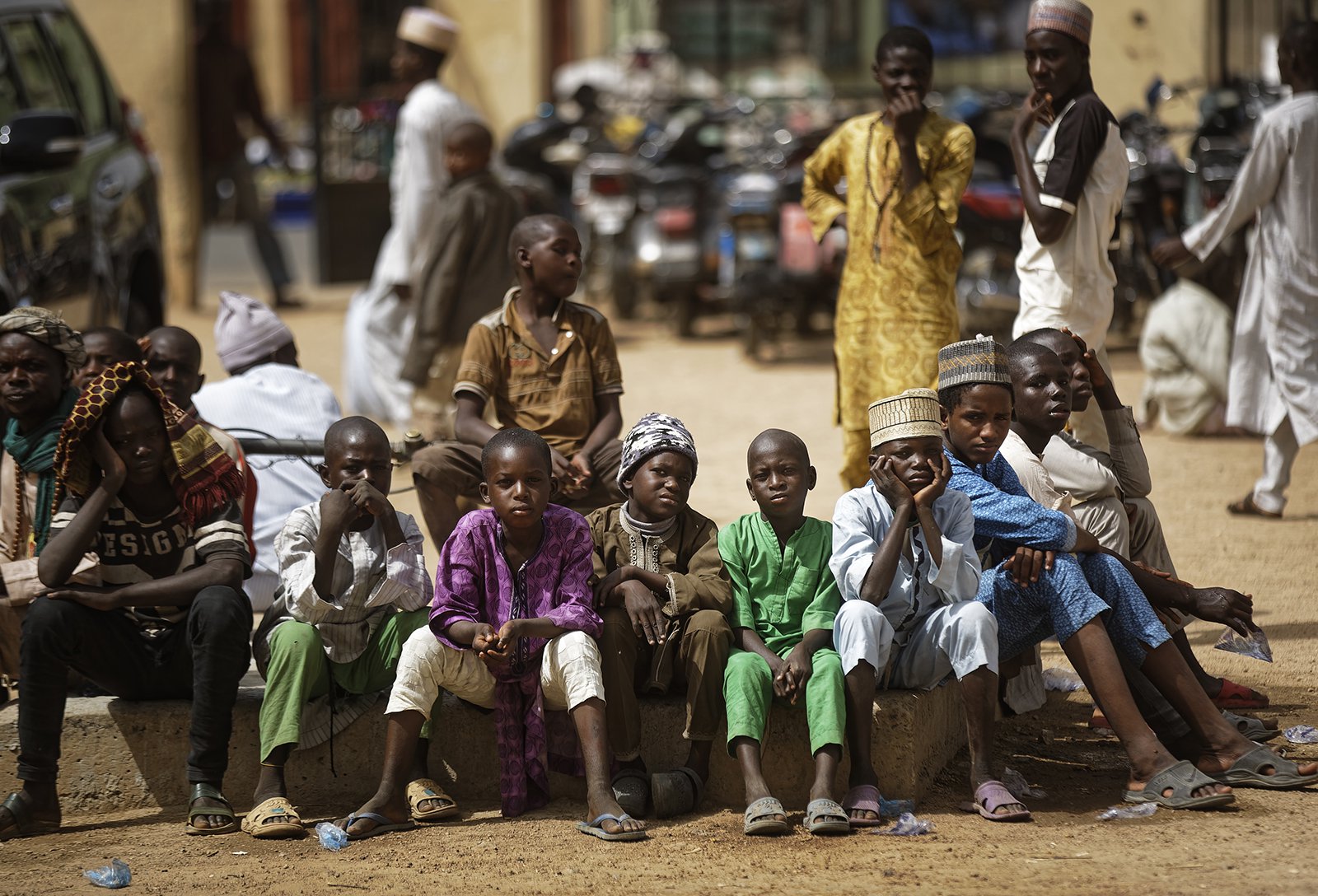 In northern Nigeria, Muslims and Christians take small