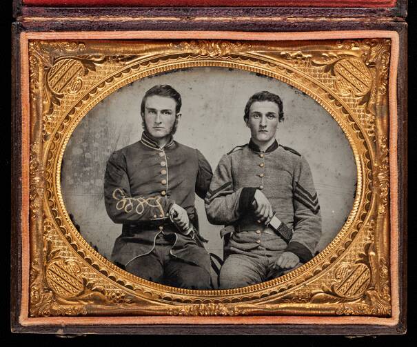 Captain Charles A. and Sergeant John M. Hawkins, Company E, “Tom Cobb Infantry,” Thirty-eighth Regiment, Georgia Volunteer Infantry, 1861–62