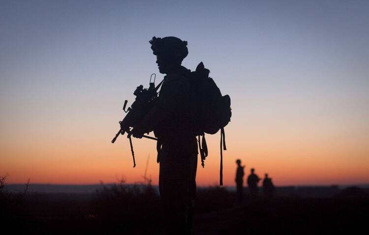 U.S. Marine in Afghanistan (CNS photo/Adrees Latif, Reuters)