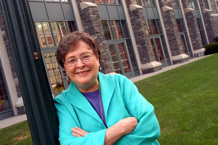 Elizabeth Johnson, C.S.J. (CNS photo/courtesy Fordham University)