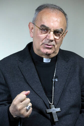 Bishop discusses plans for building Catholic cathedral in Bahrain on land donated by king.
