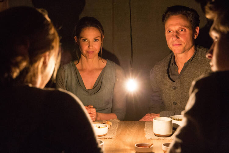 CITIZENS UNITED. Shailene Woodley, Ashley Judd, Tony Goldwyn and Ansel Elgort in "Divergent." (CNS photo/Summit) 