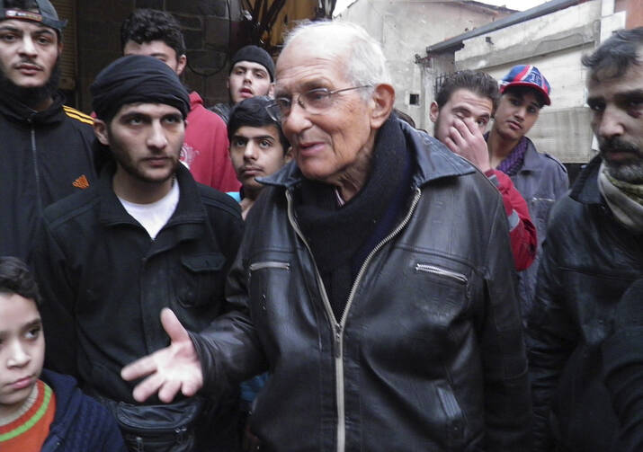 Dutch Jesuit Father Frans van der Lugt shot dead in Syria.