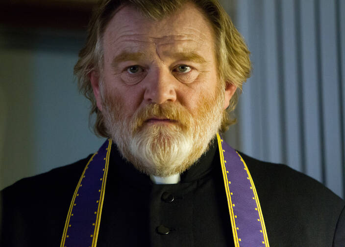 Brendan Gleeson stars as Father James Lavelle in "Calvary." (CNS photo/Patrick Redmond, Twentieth Century Fox)