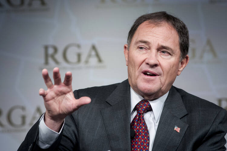 Gov. Gary Herbert of Utah pictured in 2013