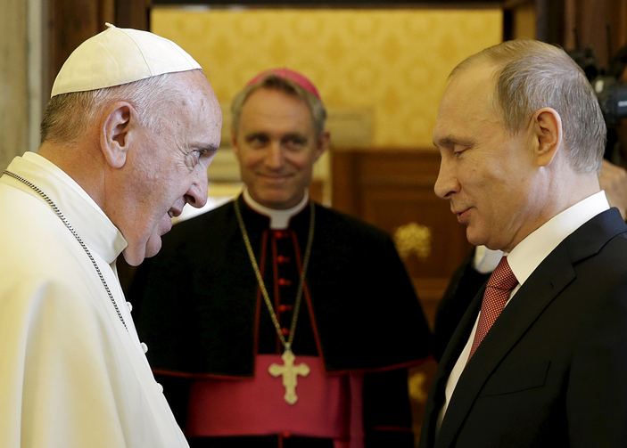 Pope Francis to meet Putin for third time in July America Magazine