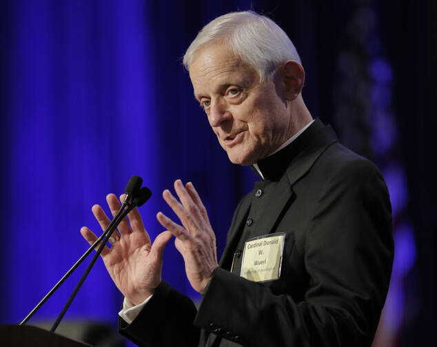 Cardinal Donald Wuerl of the Archdiocese of Washington (CNS photo/Bob Roller)