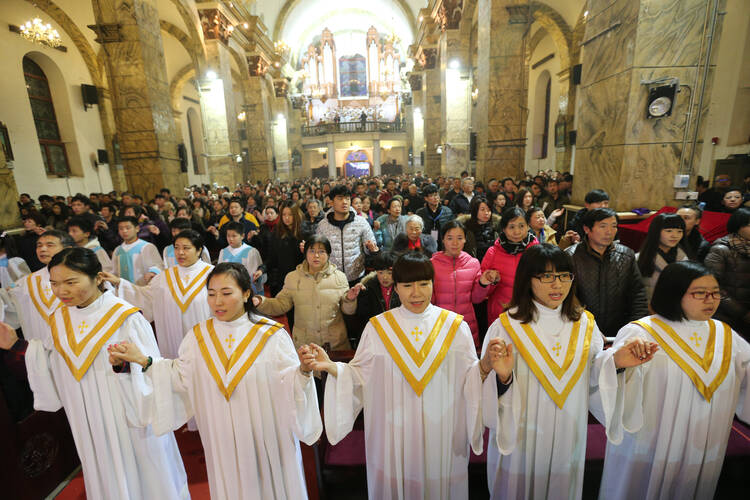 (CNS photo/Wu Hong, EPA)