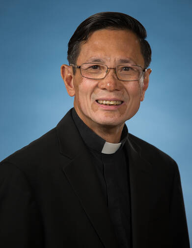Bishop Thanh Thai Nguyen is seen in this undated photo. He entered the country as a young refugee from Vietnam in 1973. (CNS photo/courtesy Diocese of St. Augustine)