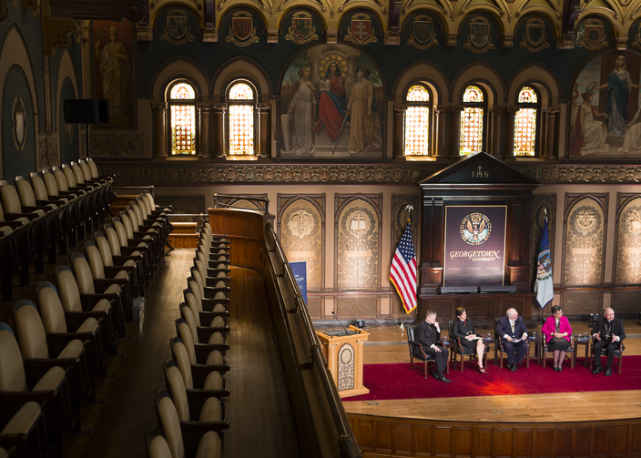 Catholic leaders gather to ask: Can Catholic social teaching overcome polarizati...