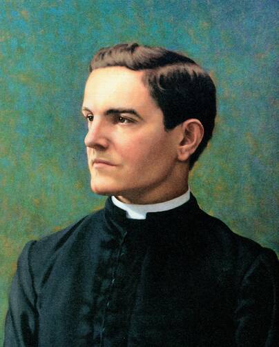 Father Michael McGivney, founder of the Knights of Columbus and a native of Waterbury, Conn., in an undated photo. (CNS file photo) 