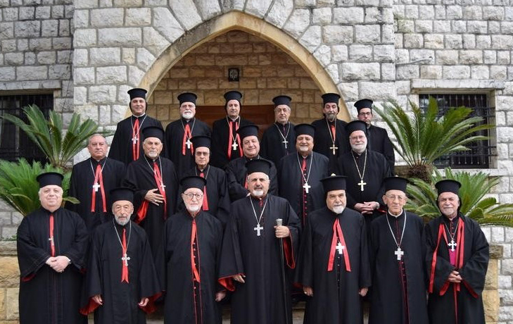 Image: Syriac Catholic bishops from around the world met for their annual synod in Lebanon, June 17-22, led by Syriac Catholic Patriarch Ignace Joseph III Younan. (CNS photo/courtesy Syriac Catholic patriarchate) See SYRIAC-CATHOLIC-SYNOD-OPTIMISM June 24, 2019. Editors: best quality available.