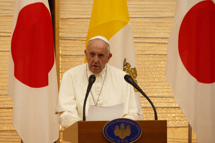 Pope Francis in Japan