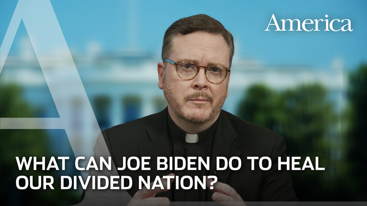Matt Malone, SJ: What Joe Biden could do to heal our divided nation 2 Matt%20thumb%20update.jpg.jpg Editor’s note: On Wednesday, Matt Malone, S.J., the editor in chief of America, shared with Sebastian Gomes his thoughts about the election results and his hopes for a Joe Biden presidency, should the former vice president reach the needed 270 electoral votes. A selection of questions and answers are excerpted below. They have been edited for clarity. The full conversation can be viewed above.