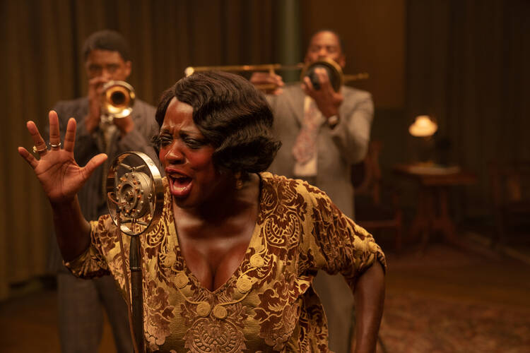 Viola Davis as Ma Rainey in ”Ma Rainey's Black Bottom” (David Lee/Netflix).