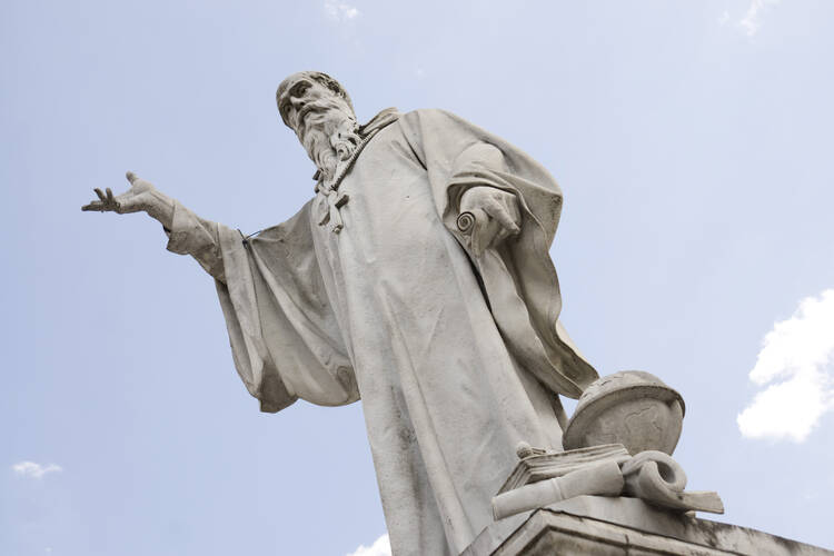 A statue of Saint Benedict (iStock)