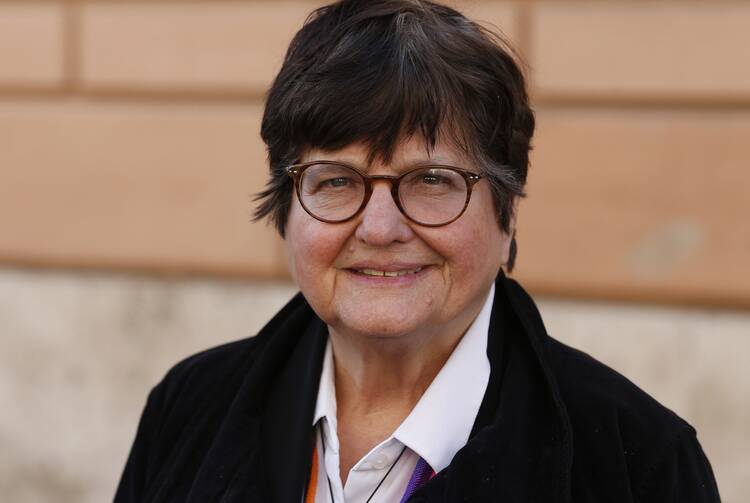 Sister Helen Prejean, a Sister of the congregation of St. Joseph.