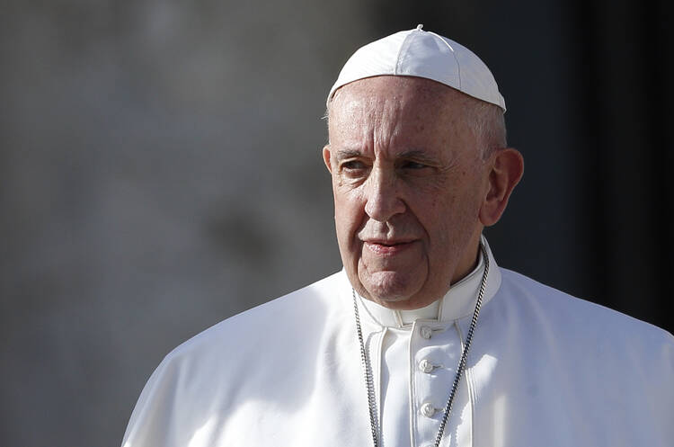 In an editorial published April 17, 2020, by the Spanish magazine Vida Nueva, Pope Francis said Christians are called to be joyful witnesses to Christ's victory over death during the coronavirus pandemic. (CNS file photo/Paul Haring) 