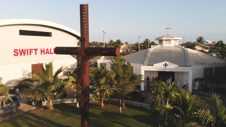 St. Martin de Porres Church in Belize City (photo courtesy of the author)