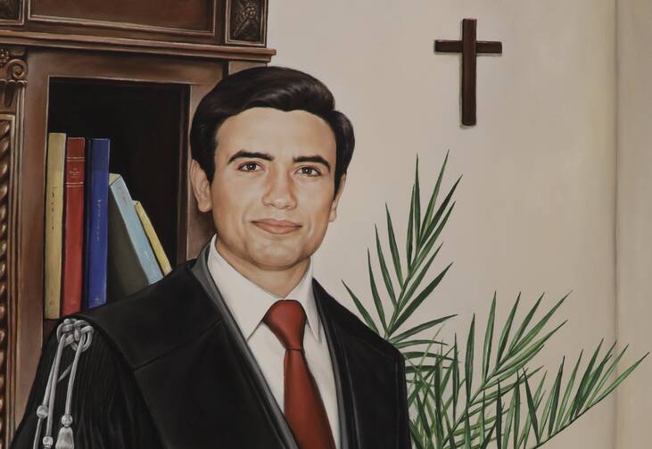 Italian Judge Rosario Livatino, who was murdered in Sicily in 1990 by the crime syndicate Cosa Nostra, is pictured in an image provided by the Archdiocese of Agrigento. Marking the May 8 beatification of Judge Livatino, a Vatican dicastery announced a working group on “the excommunication of mafias.” (CNS photo/courtesy Archdiocese of Agrigento)