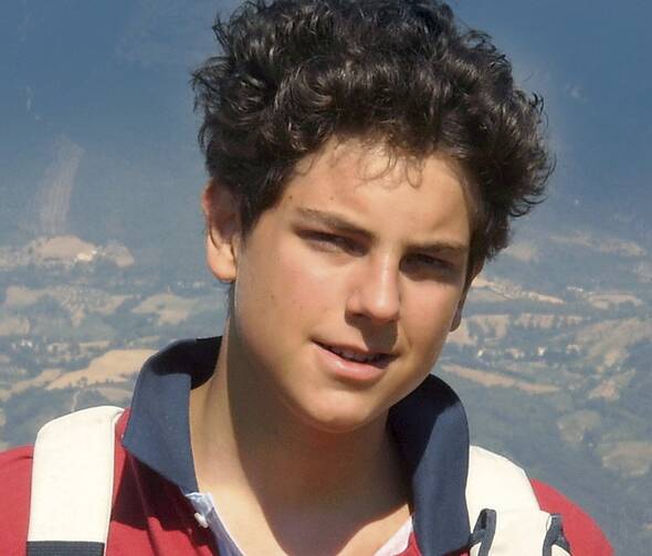 A photo of Blessed Carlo Acutis, who died as a teenager in 2006.