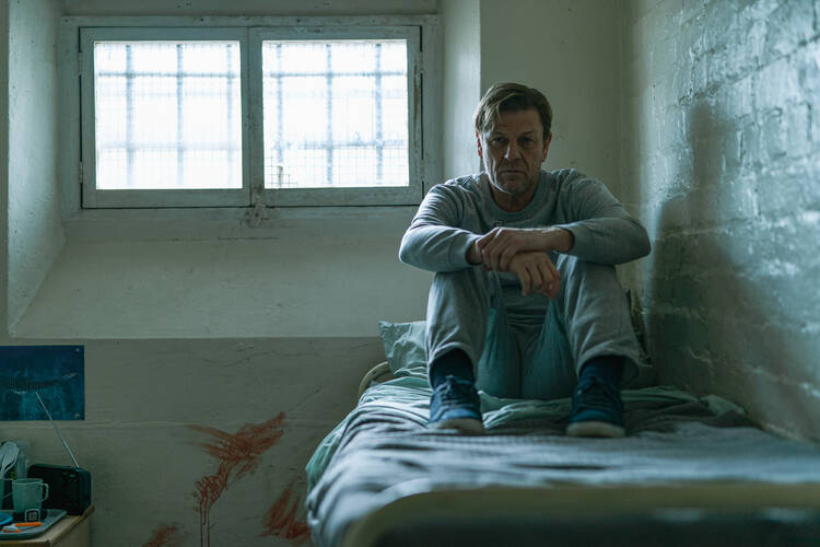 Sean Bean in the prison drama “Time,” the latest series from Jimmy McGovern (photo: BritBox).