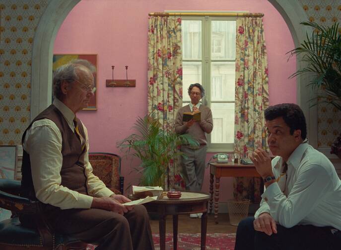 Bill Murray and Jeffrey Wright in ‘The French Dispatch’ (Fox Searchlight)