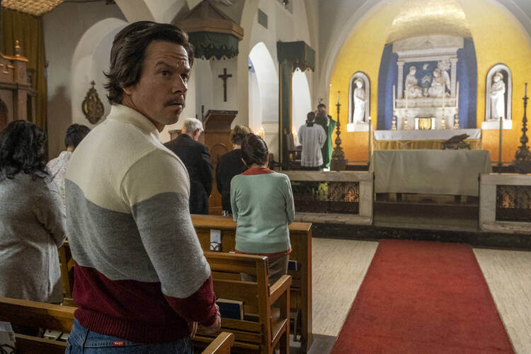 Mark Wahlberg in ’Father Stu’ (Karen Ballard / Copyright 2022 CTMG, Inc.)