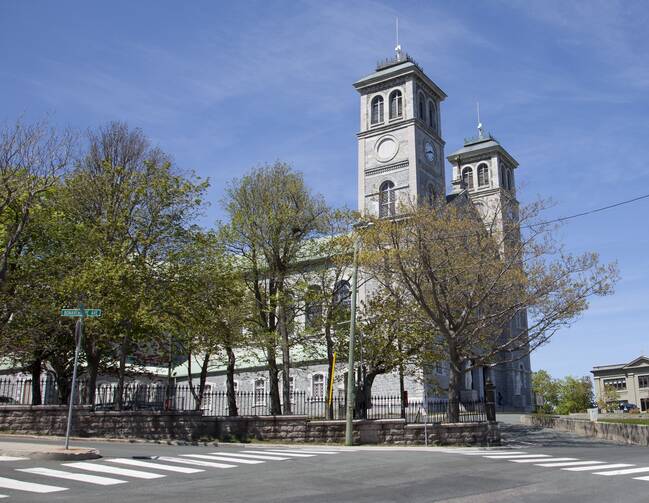 The landmark Catholic basilica of St. John the Baptist in St. Johns, Newfoundland. iStock