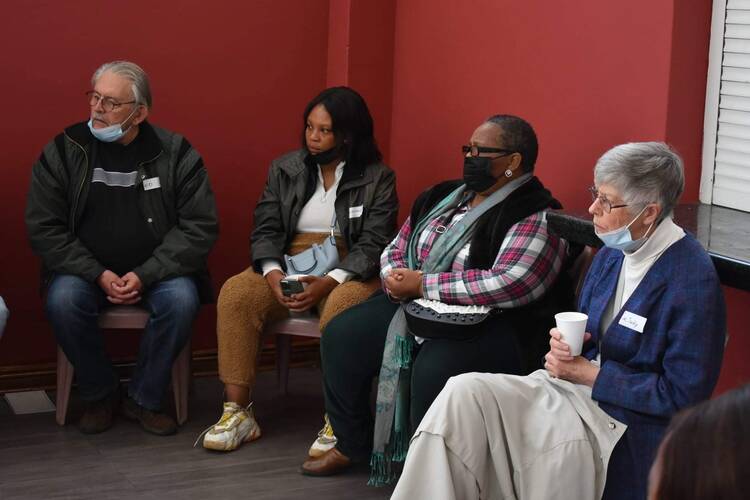 A listening session in Johannesburg. Photo courtesy of the Archdiocese of Johannesburg.