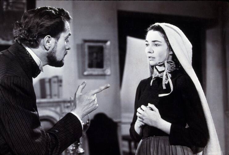 Jennifer Jones and Vincent Price in ‘The Song of Bernadette' (photo: alamy.com)