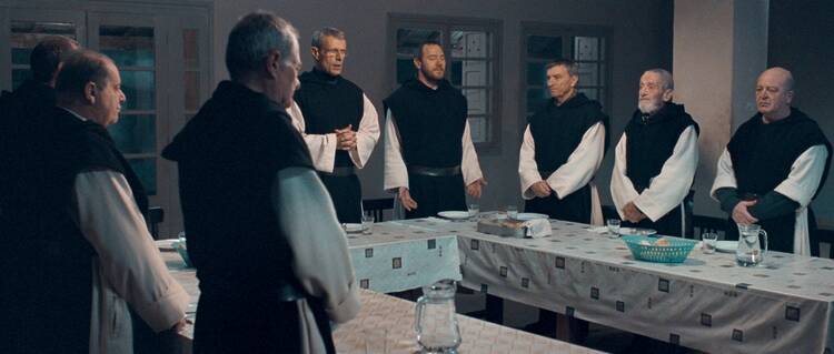 “Of Gods and Men” (2011) shows its monks as individuals drawn like awestruck moths to the flame of Christ’s love. (CNS photo/Sony Pictures Classics)