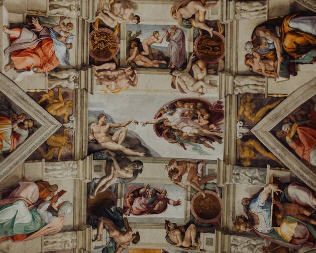 the sistine chapel showing pride 