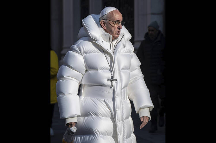 Balenciaga Pope: What an A.I.-generated puffer coat reveals about ...