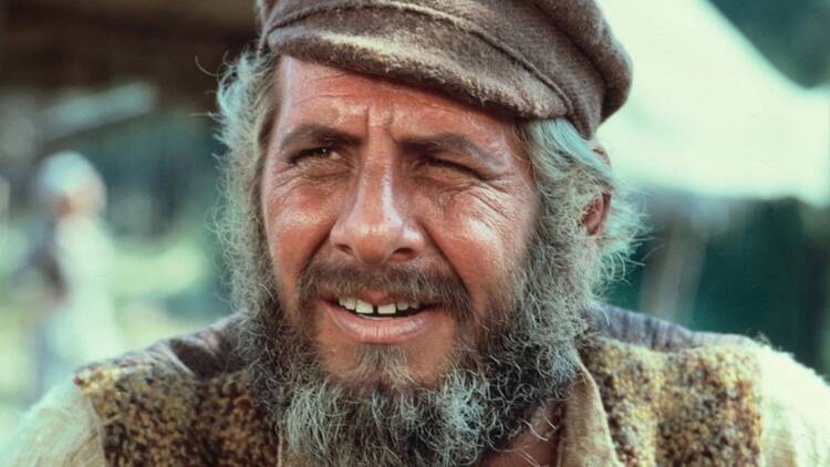 Topol as Tevye in ‘Fiddler on the Roof’