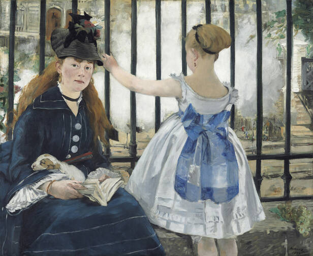  “The Railway,” Édouard Manet, 1873 (National Gallery of Art)