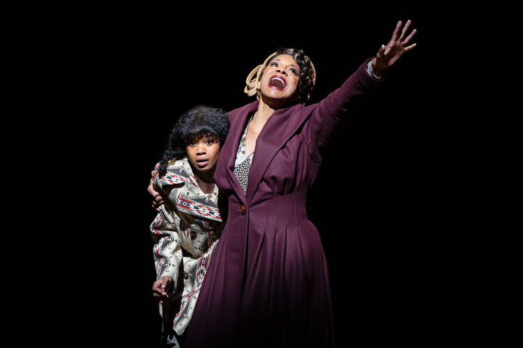 Joy Woods and Audra McDonald in ‘Gypsy’ (photo: Julieta Cervantes)