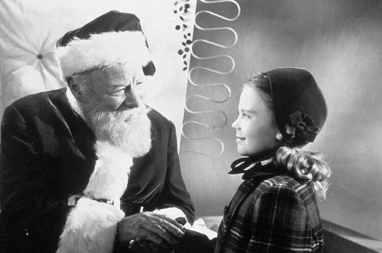 Edmund Gwenn and Natalie Wood in “Miracle on 34th Street” 
