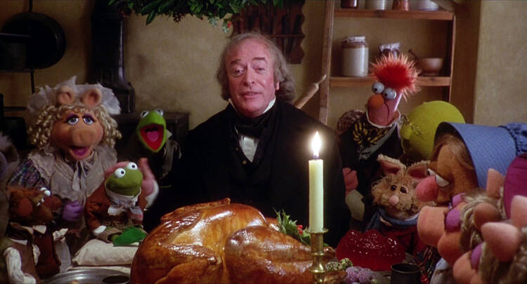 Michael Caine in ‘The Muppet Christmas Carol’ (Disney)