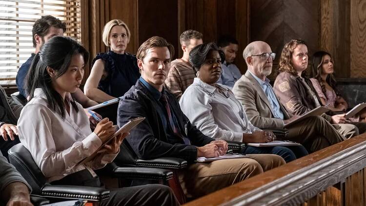 Nicholas Hoult in 'Juror #2' (Claire Folger/Warner Bros.)