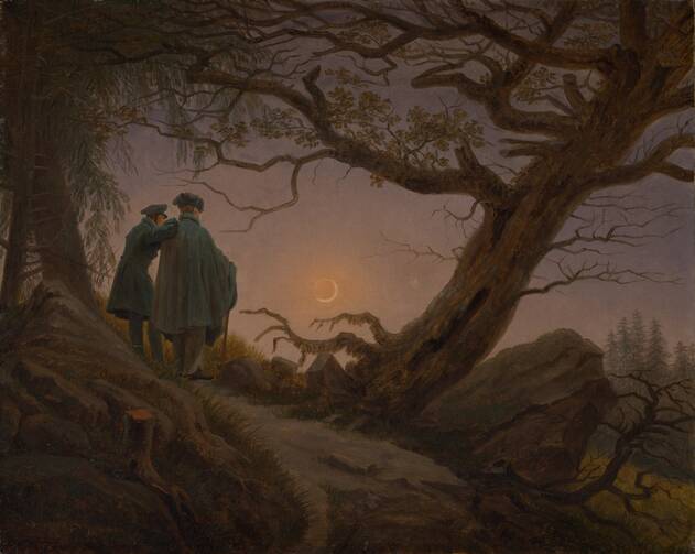 I went to the Met to look at Caspar David Friedrich’s landscapes. I didn’t expect to find my old Jesuit friend.