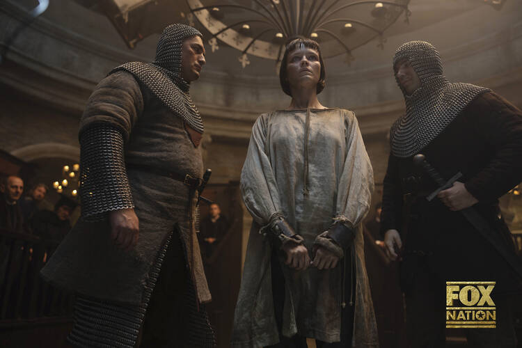 A scene from the episode on Joan of Arc on ‘Martin Scorsese Presents: The Saints’ (Fox Nation/AP)